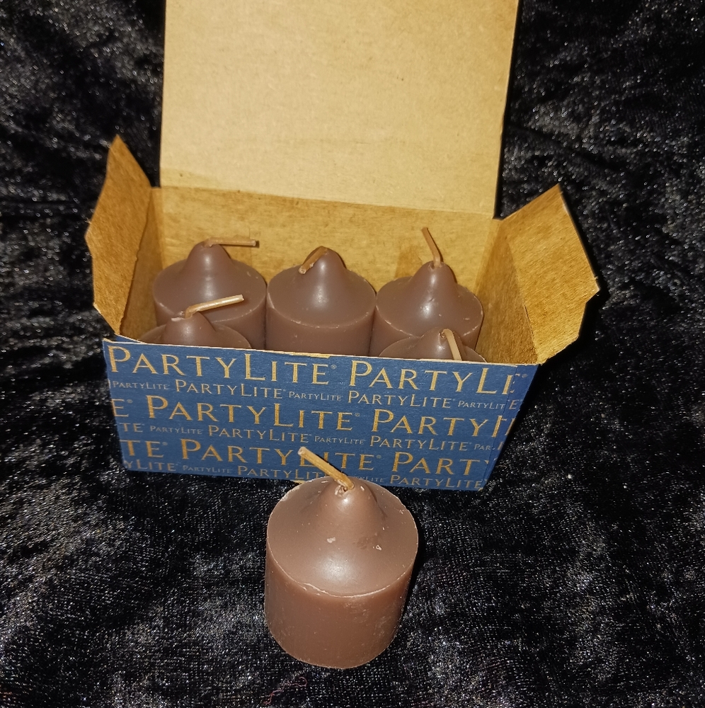 3/$15 BNIB PartyLite Midnight Orchid Votive 6-pack